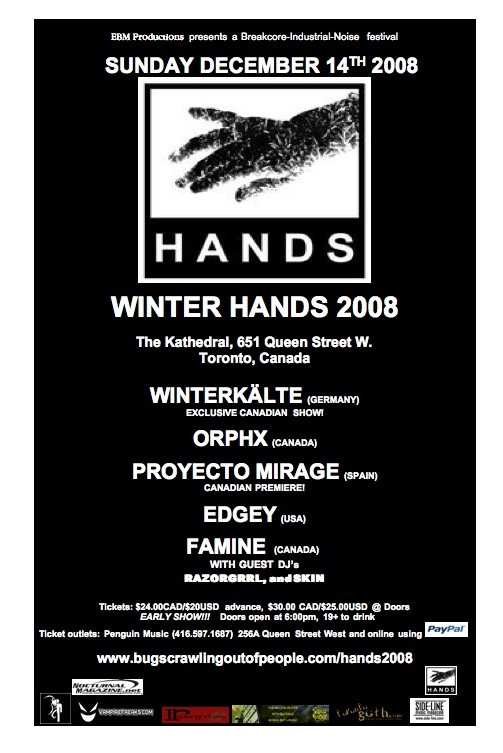 dec 14th, 2008, toronto, canada, winter hands 2008 dec 14th, 2008, toronto, canada, winter hands 2008