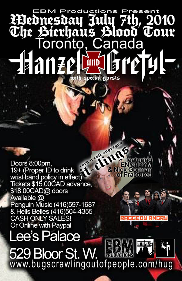 Hanzel Und Gretyl live in toronto